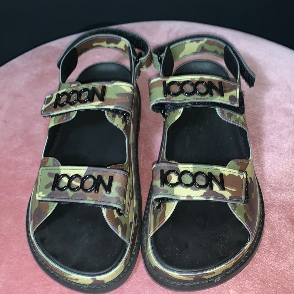 ICCON Camo Dad Sandals Size 38